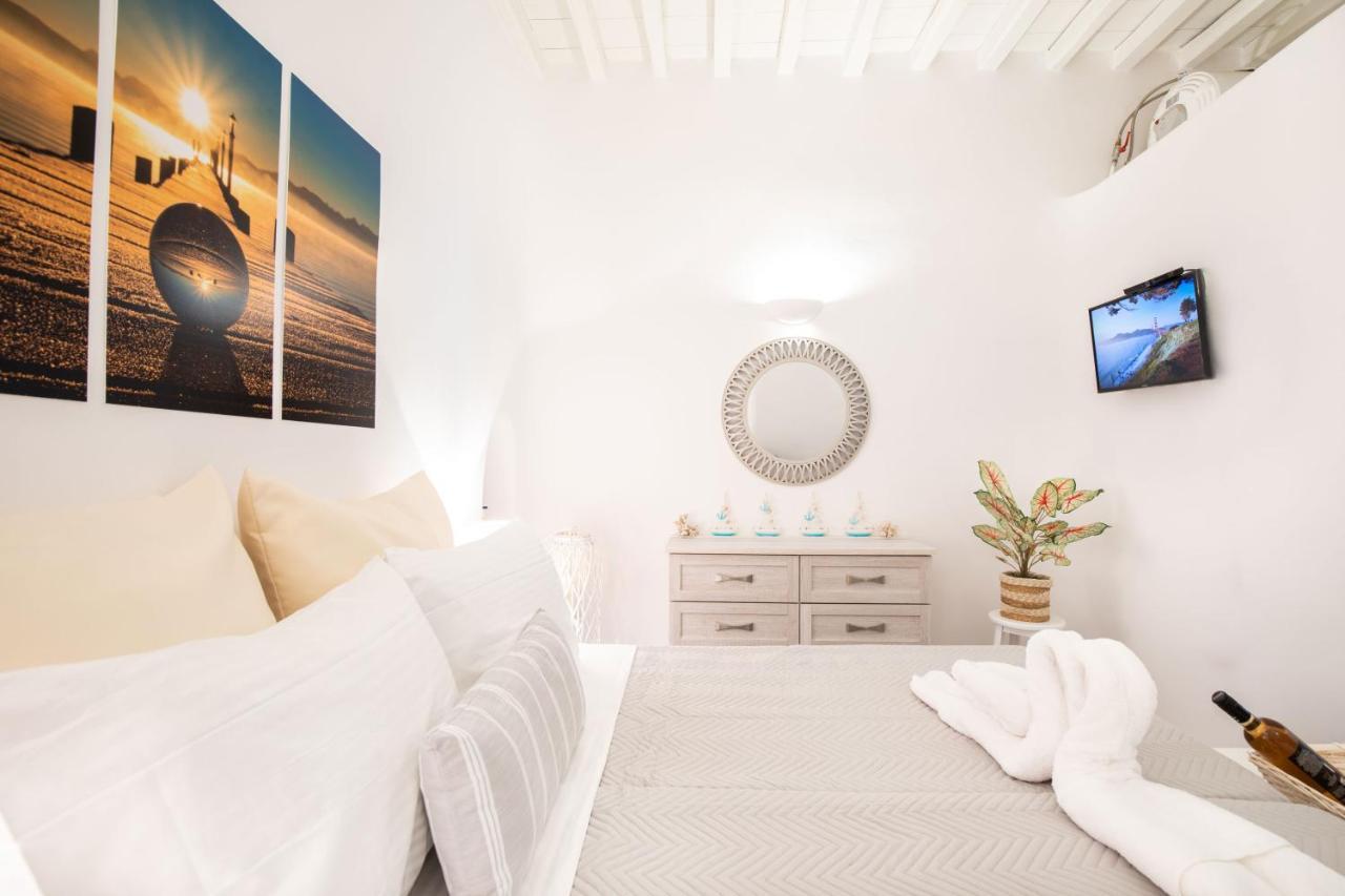 Sole Blu Mykonos Town Apartment One Eksteriør bilde